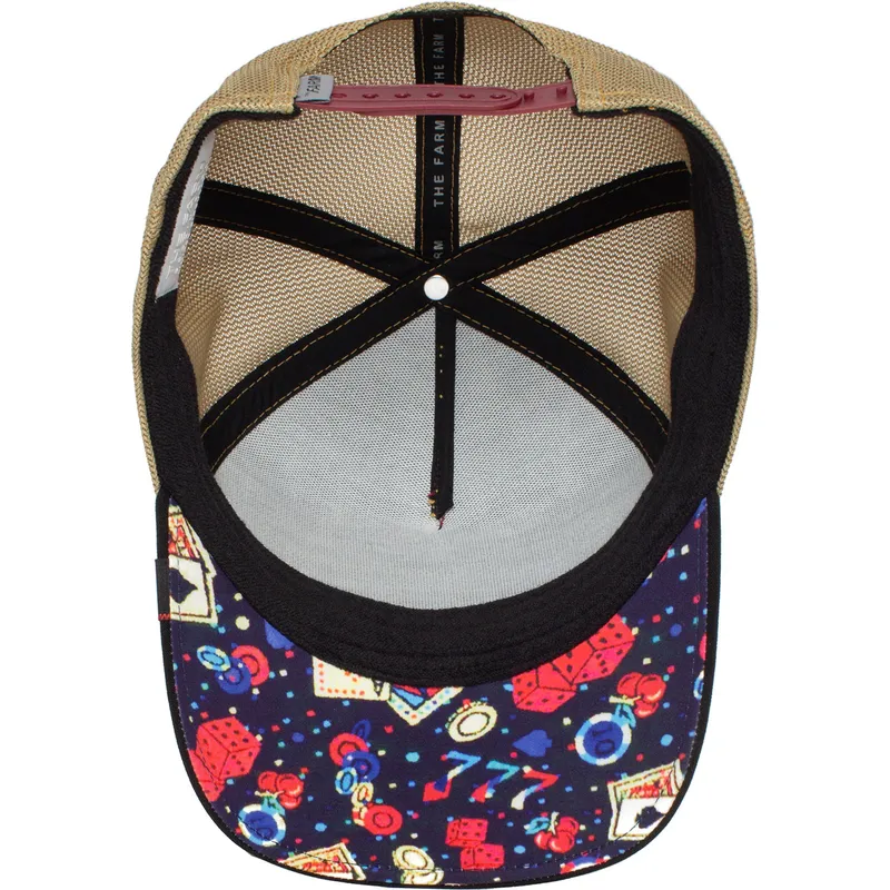 kepure-islenkta-juoda-snapback-king-quart-major-casino-the-farm-goorin-bros