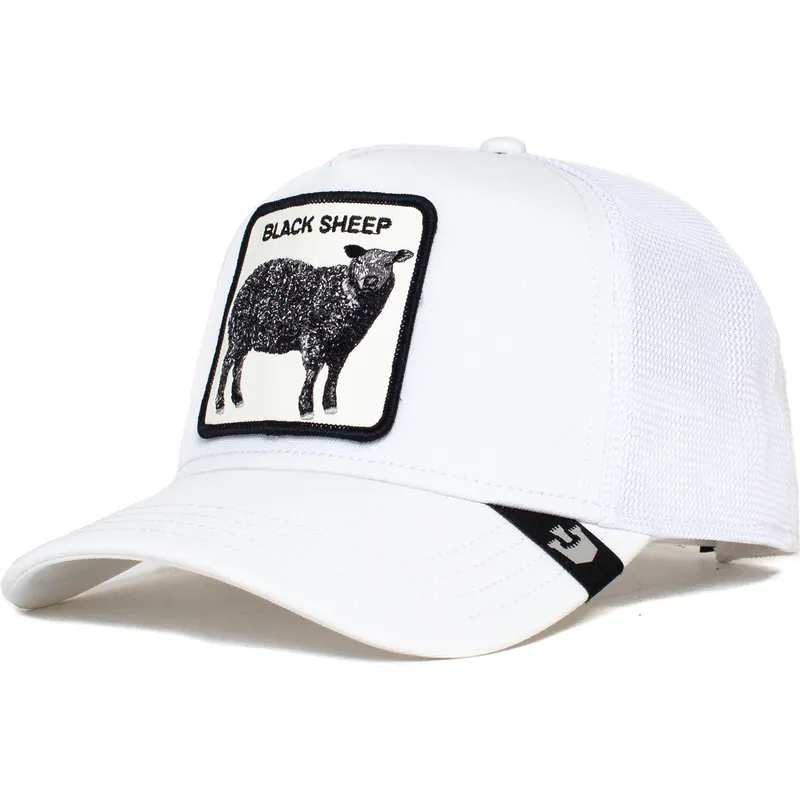 kepure-islenkta-balta-snapback-platinum-sheep-the-farm-goorin-bros