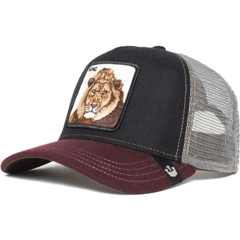 kepure-islenkta-juoda-snapback-king-circwool-of-life-the-farm-goorin-bros