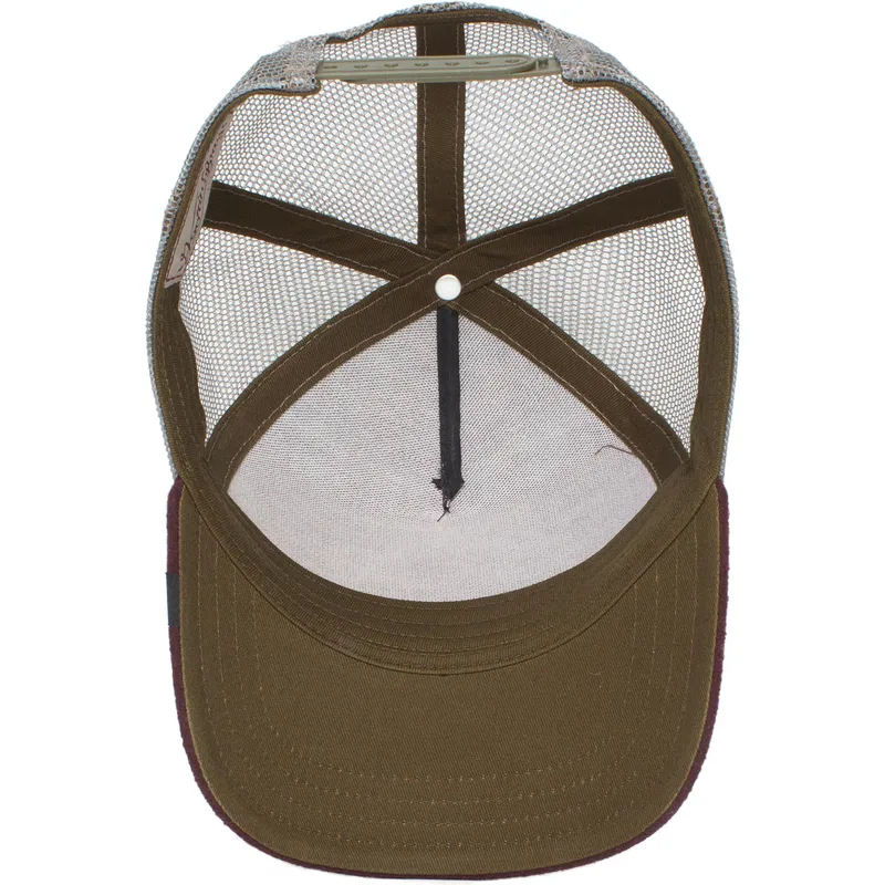 kepure-islenkta-juoda-snapback-king-circwool-of-life-the-farm-goorin-bros