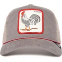 szara-czapka-trucker-z-kogutem-cock-the-arena-corduroy-the-farm-od-goorin-bros