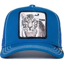 kepure-islenkta-melyna-snapback-vaikams-tiger-stripe-earner-the-farm-goorin-bros