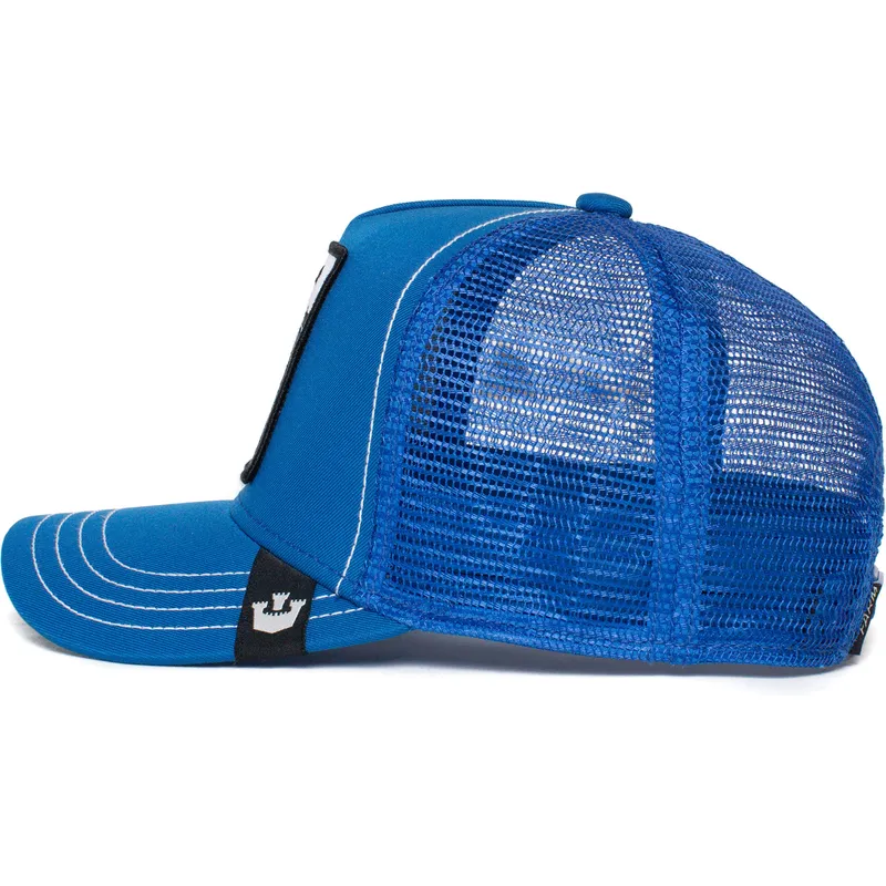 kepure-islenkta-melyna-snapback-vaikams-tiger-stripe-earner-the-farm-goorin-bros