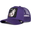 kepure-islenkta-violetine-snapback-vaikams-lone-wolf-lil-the-farm-goorin-bros