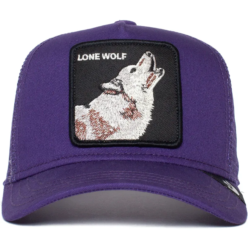 kepure-islenkta-violetine-snapback-vaikams-lone-wolf-lil-the-farm-goorin-bros