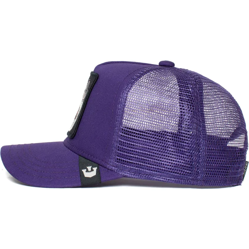 kepure-islenkta-violetine-snapback-vaikams-lone-wolf-lil-the-farm-goorin-bros