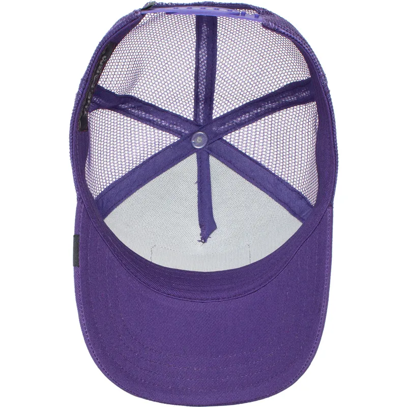 kepure-islenkta-violetine-snapback-vaikams-lone-wolf-lil-the-farm-goorin-bros