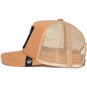kepure-oranzine-snapback-lone-wolf-truckin-the-farm-goorin-bros