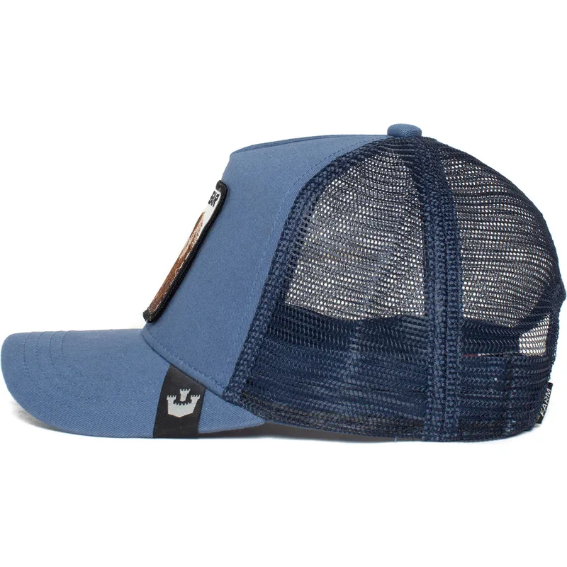 kepure-melyna-snapback-big-bear-truckin-the-farm-goorin-bros