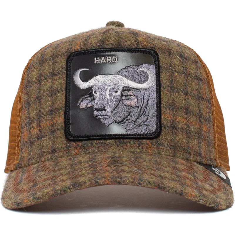 kepure-islenkta-ruda-snapback-hard-hardwood-the-farm-goorin-bros