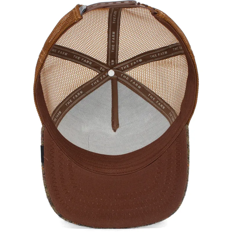 kepure-islenkta-ruda-snapback-hard-hardwood-the-farm-goorin-bros