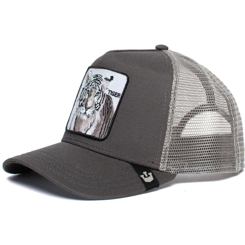 czapka-trucker-szara-tygrys-the-white-tiger-the-farm-od-goorin-bros