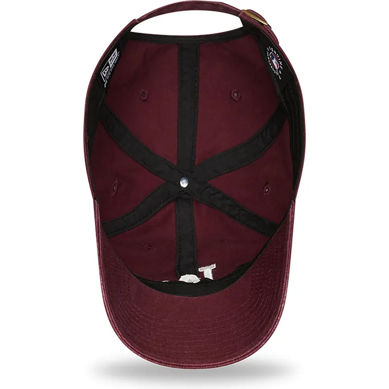 kepure-islenkta-raudona-reguliuojamas-9twenty-league-essential-los-angeles-dodgers-mlb-new-era