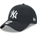 czarna-zakrzywiona-regulowana-czapka-9twenty-league-essential-new-york-yankees-mlb-od-new-era