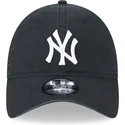czarna-zakrzywiona-regulowana-czapka-9twenty-league-essential-new-york-yankees-mlb-od-new-era