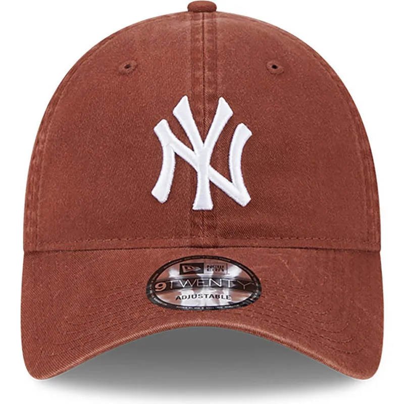 kepure-islenkta-ruda-reguliuojamas-9twenty-league-essential-new-york-yankees-mlb-new-era