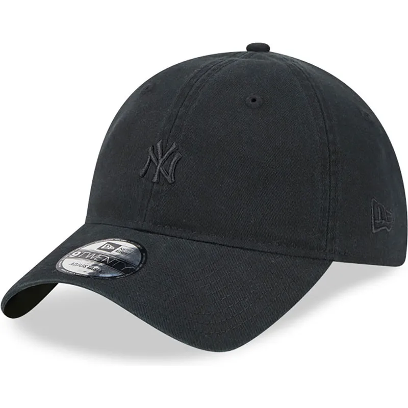 kepure-islenkta-juoda-reguliuojamas-9twenty-mini-new-york-yankees-mlb-new-era
