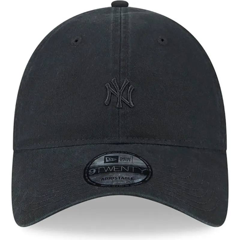 kepure-islenkta-juoda-reguliuojamas-9twenty-mini-new-york-yankees-mlb-new-era