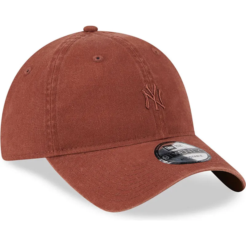 kepure-islenkta-ruda-reguliuojamas-9twenty-mini-new-york-yankees-mlb-new-era
