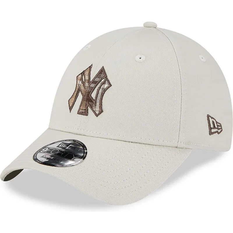kepure-islenkta-smelio-reguliuojamas-9forty-check-infill-new-york-yankees-mlb-new-era
