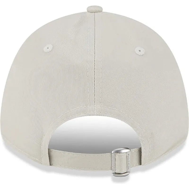 bezowa-regulowana-czapka-z-zakrzywionym-daszkiem-9forty-check-infill-new-york-yankees-mlb-new-era