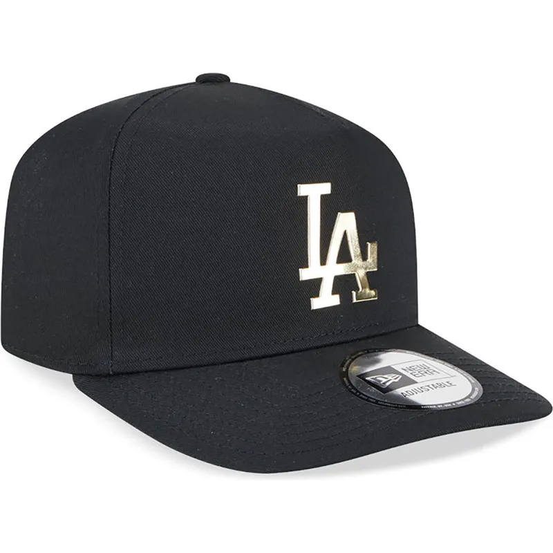 kepure-islenkta-juoda-snapback-a-frame-foil-pack-los-angeles-dodgers-mlb-new-era