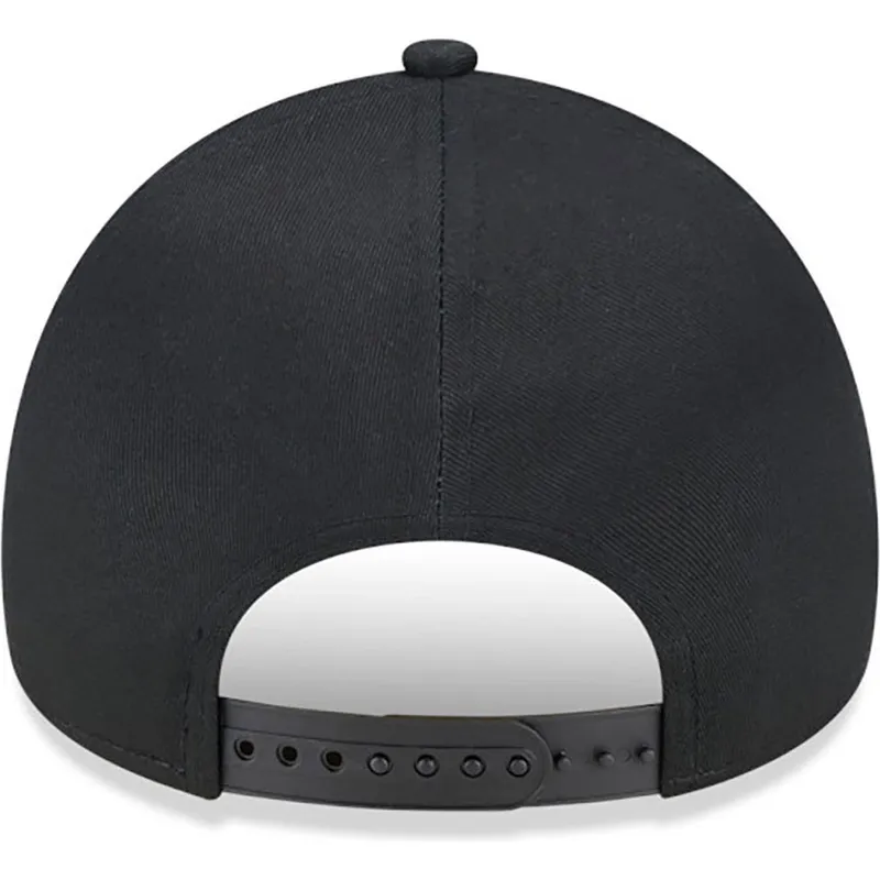 kepure-islenkta-juoda-snapback-a-frame-foil-pack-chicago-bulls-nba-new-era
