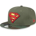 kepure-plokscia-zalia-snapback-vaikams-9fifty-superman-dc-comics-new-era