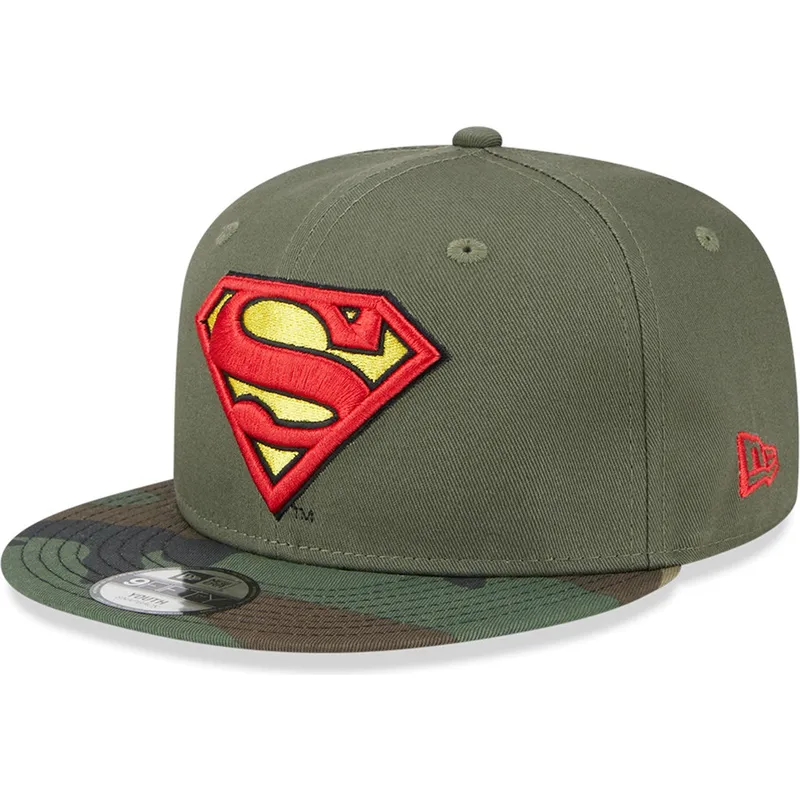 kepure-plokscia-zalia-snapback-vaikams-9fifty-superman-dc-comics-new-era kepure-plokscia-zalia-snapback-vaikams-9fifty-superman-dc-comics-new-era
