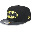 kepure-plokscia-juoda-snapback-vaikams-9fifty-batman-dc-comics-new-era