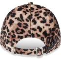 kepure-islenkta-leopardinis-reguliuojama-juostele-rosa-9forty-velour-new-york-yankees-mlb-new-era