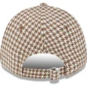 kepure-islenkta-ruda-reguliuojamas-9forty-houndstooth-new-york-yankees-mlb-new-era