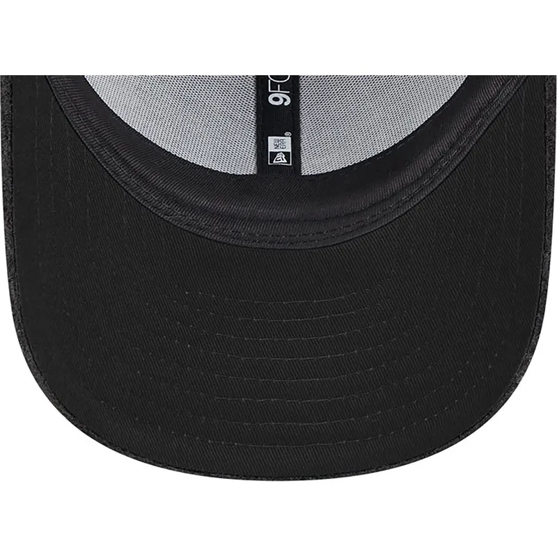 kepure-islenkta-juoda-reguliuojamas-9forty-hypertexture-new-york-yankees-mlb-new-era