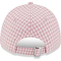 kepure-islenkta-rozine-reguliuojamas-9forty-houndstooth-los-angeles-dodgers-mlb-new-era