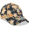 kepure-islenkta-tamsiai-melyna-reguliuojamas-9forty-floral-cord-new-york-yankees-mlb-new-era