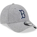 kepure-islenkta-pilka-reguliuojamas-9forty-essential-melton-wool-boston-red-sox-mlb-new-era