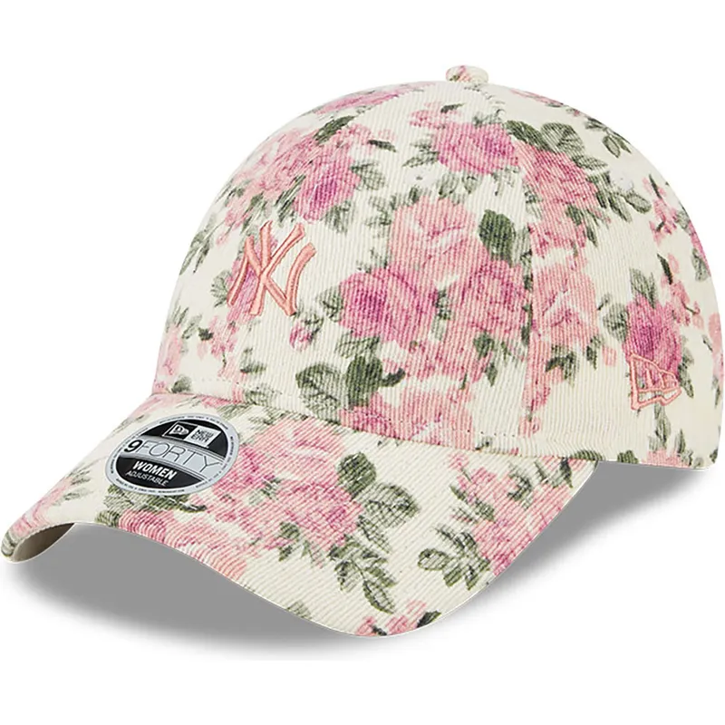 kepure-islenkta-smelio-reguliuojamas-rosa-9forty-floral-cord-new-york-yankees-mlb-new-era kepure-islenkta-smelio-reguliuojamas-rosa-9forty-floral-cord-new-york-yankees-mlb-new-era