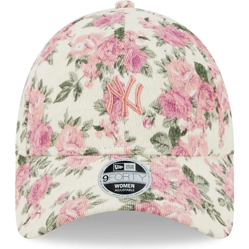 kepure-islenkta-smelio-reguliuojamas-rosa-9forty-floral-cord-new-york-yankees-mlb-new-era kepure-islenkta-smelio-reguliuojamas-rosa-9forty-floral-cord-new-york-yankees-mlb-new-era