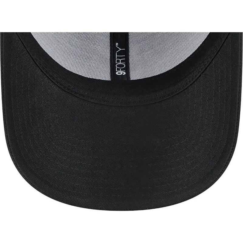 kepure-islenkta-juoda-reguliuojamas-9forty-league-essential-new-york-yankees-mlb-new-era