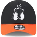 kepure-islenkta-juoda-reguliuojamas-vaikams-9forty-pato-lucas-looney-tunes-new-era