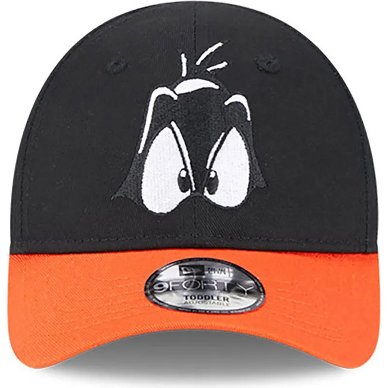 kepure-islenkta-juoda-reguliuojamas-vaikams-9forty-pato-lucas-looney-tunes-new-era
