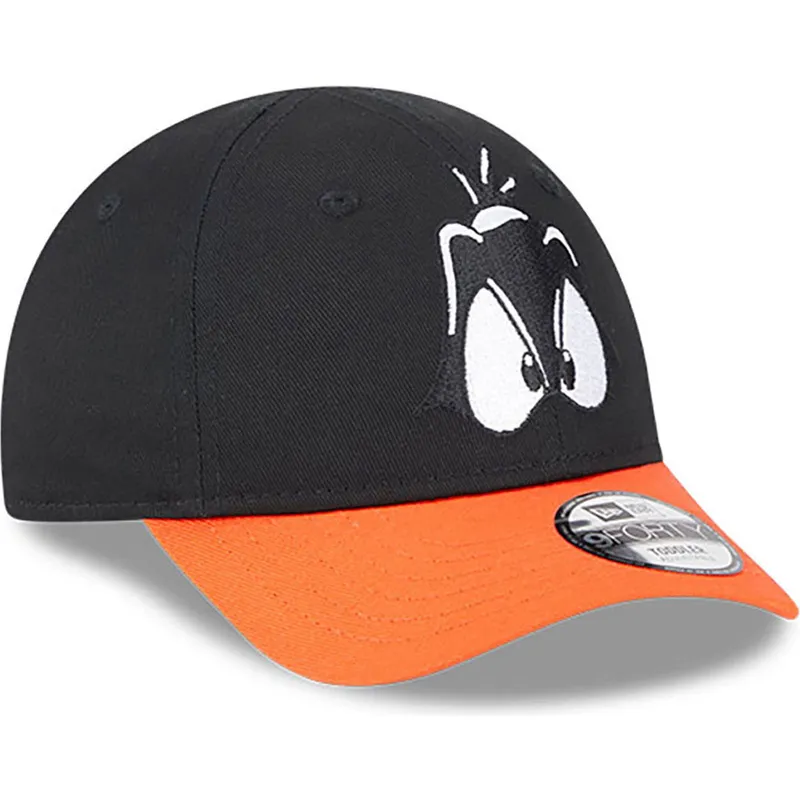 kepure-islenkta-juoda-reguliuojamas-vaikams-9forty-pato-lucas-looney-tunes-new-era