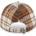 kepure-islenkta-ruda-reguliuojamas-9forty-check-new-york-yankees-mlb-new-era