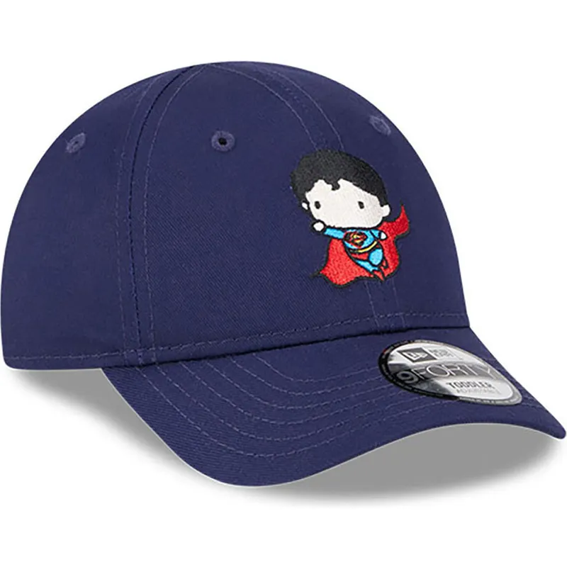 niebieska-regulowana-czapka-z-daszkiem-dla-chlopca-9forty-superman-dc-comics-new-era