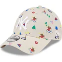 kepure-islenkta-smelio-reguliuojamas-vaikams-9forty-festive-new-york-yankees-mlb-new-era