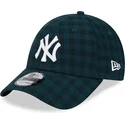 kepure-islenkta-zalia-reguliuojamas-9forty-flannel-new-york-yankees-mlb-new-era