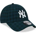 kepure-islenkta-zalia-reguliuojamas-9forty-flannel-new-york-yankees-mlb-new-era