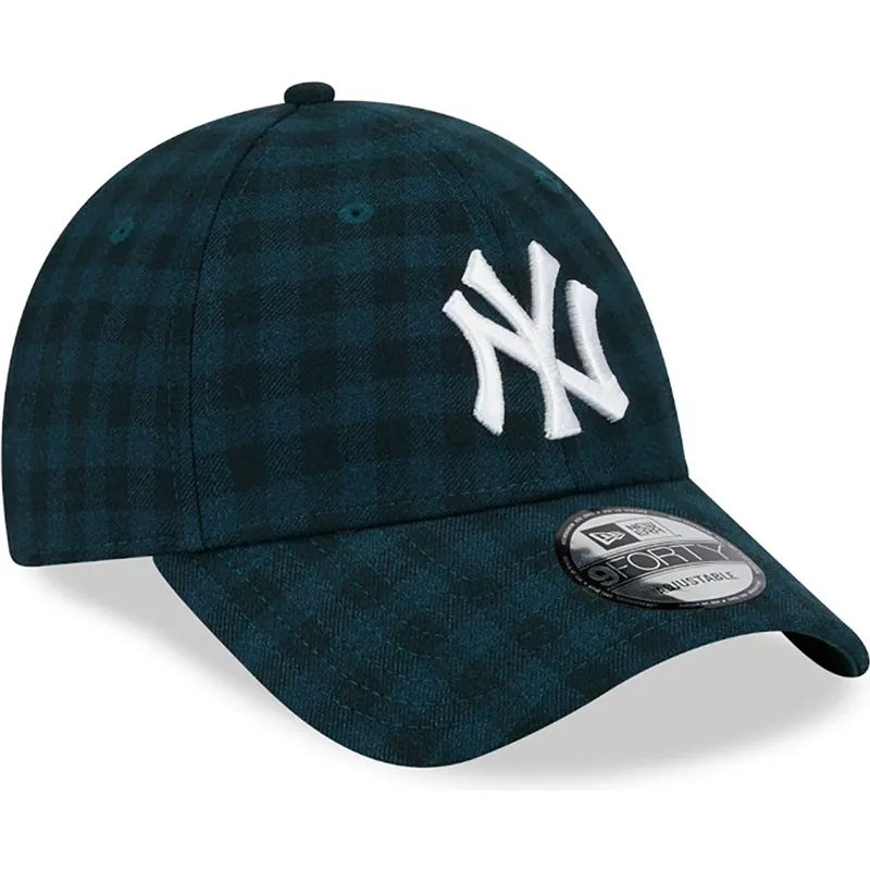 kepure-islenkta-zalia-reguliuojamas-9forty-flannel-new-york-yankees-mlb-new-era