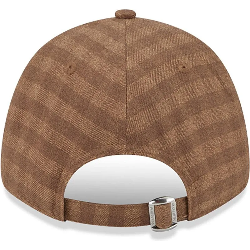 kepure-islenkta-ruda-reguliuojamas-9forty-flannel-los-angeles-dodgers-mlb-new-era