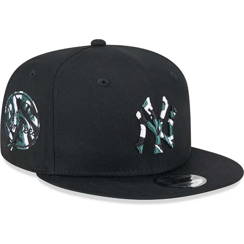 kepure-plokscia-juoda-snapback-9fifty-seasonal-infill-new-york-yankees-mlb-new-era